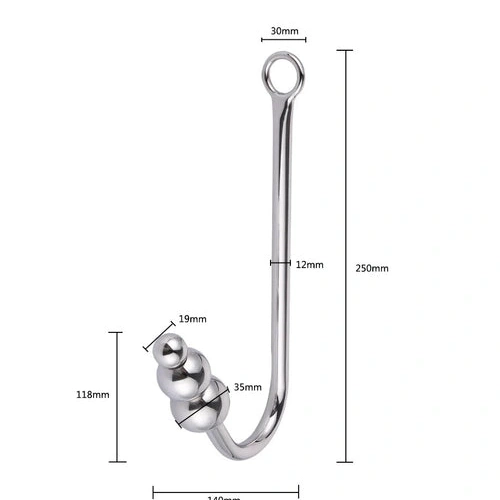 Collar with 5334 and Cuffs Elegant Beaded Hook Anal 0801